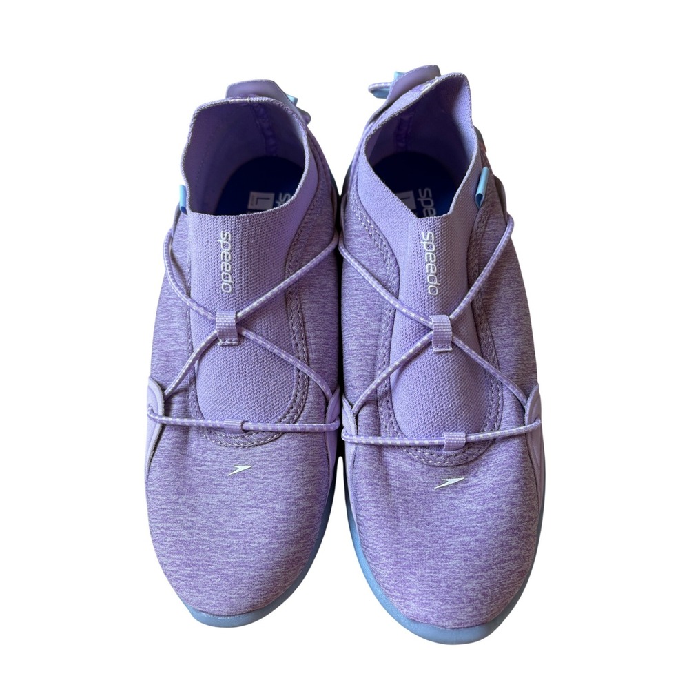 Speedo Aqua Trek Girls‎ Water Shoes Purple Surfwalker Size L 4-5 New